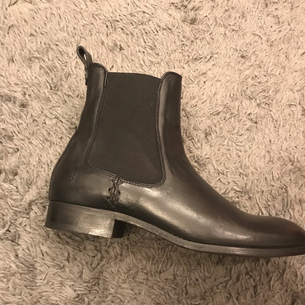 Black Frye ankle booties